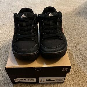 Adidas Five Ten Men Free rider Canvas Mountain Bike Skate Shoes Black Size 8.5